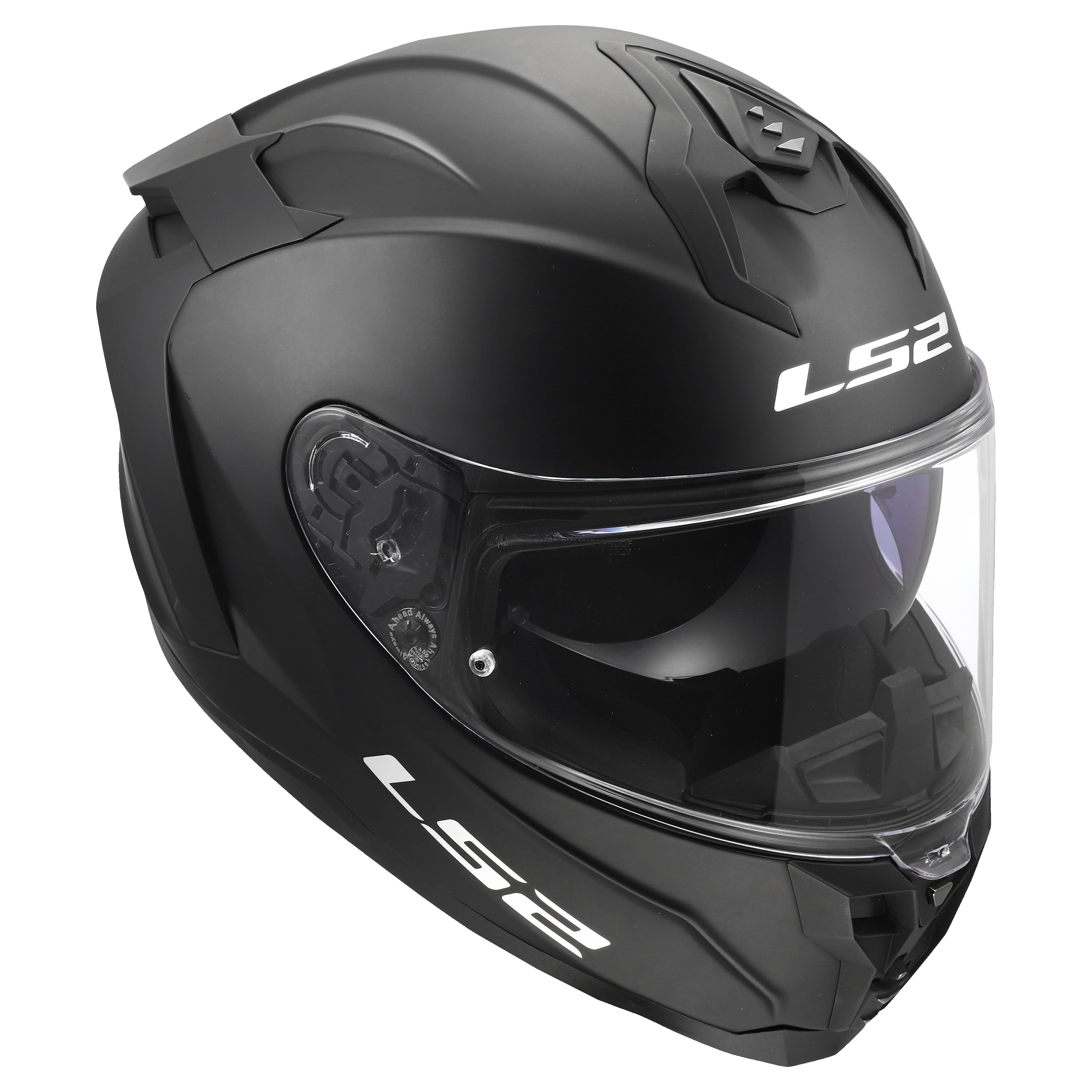 LS2 FF817 CHALLENGER II SOLID MATT BLACK 168170011 (14)